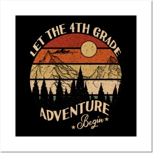 Let The 4th Grade Adventure Begin Posters and Art